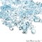 Blue Topaz Gemstone, 100% Natural Faceted Loose Gems, December Birthstone, 6-12mm, 50 Carats, GemMartUSA (BT-60001-50)